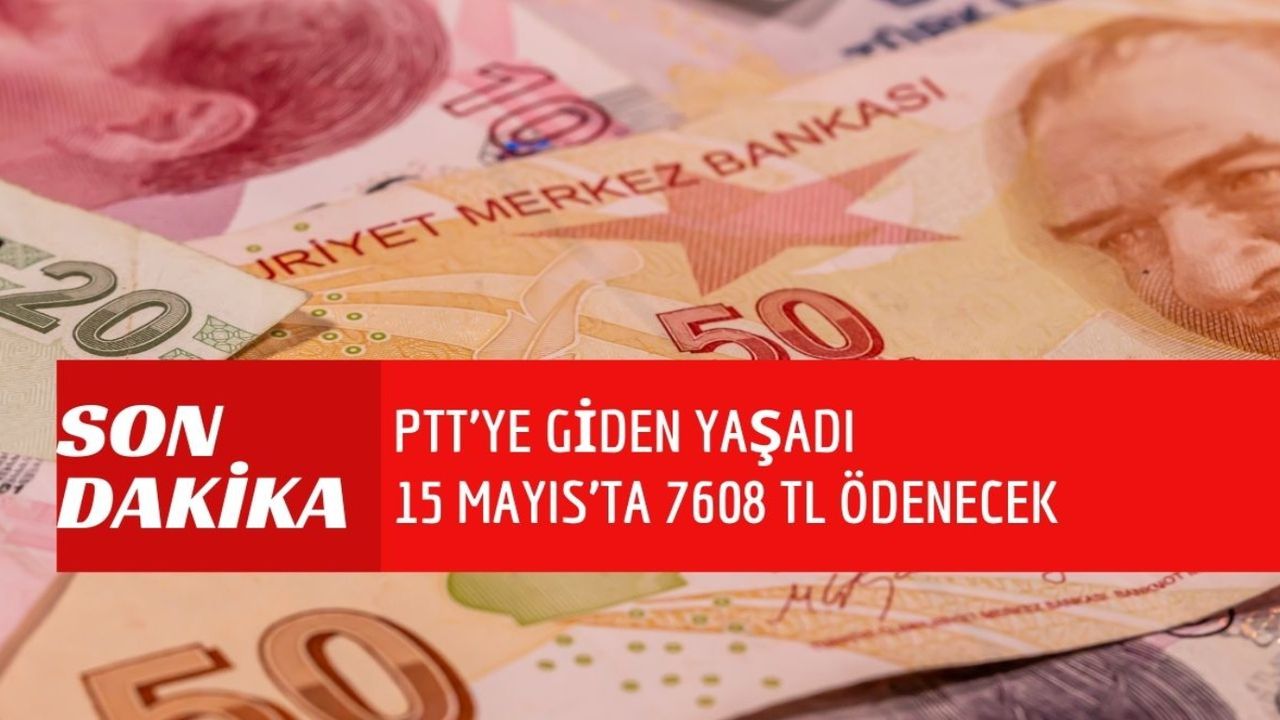 Bakanlık onayı çaktı PTT ödüyor 7 608 TL trink hesaplara geçiyor