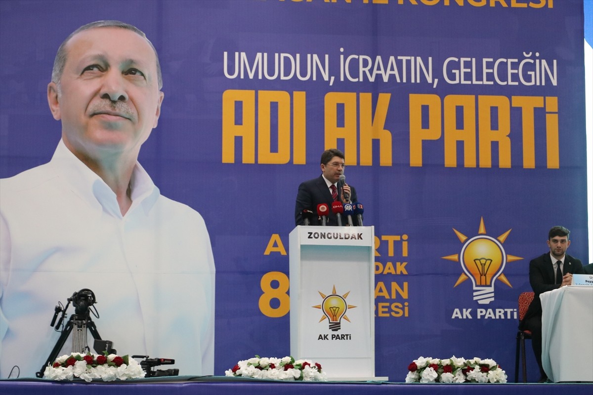 Adalet Bakan Tun Ak Parti Zonguldak Kongresi Nde Vizyonunu Payla T