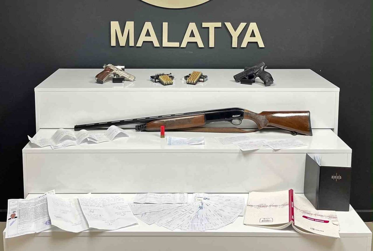 MALATYA’DA TEFECİLİK VE YAĞMA OPERASYONU: 13 GÖZALTI