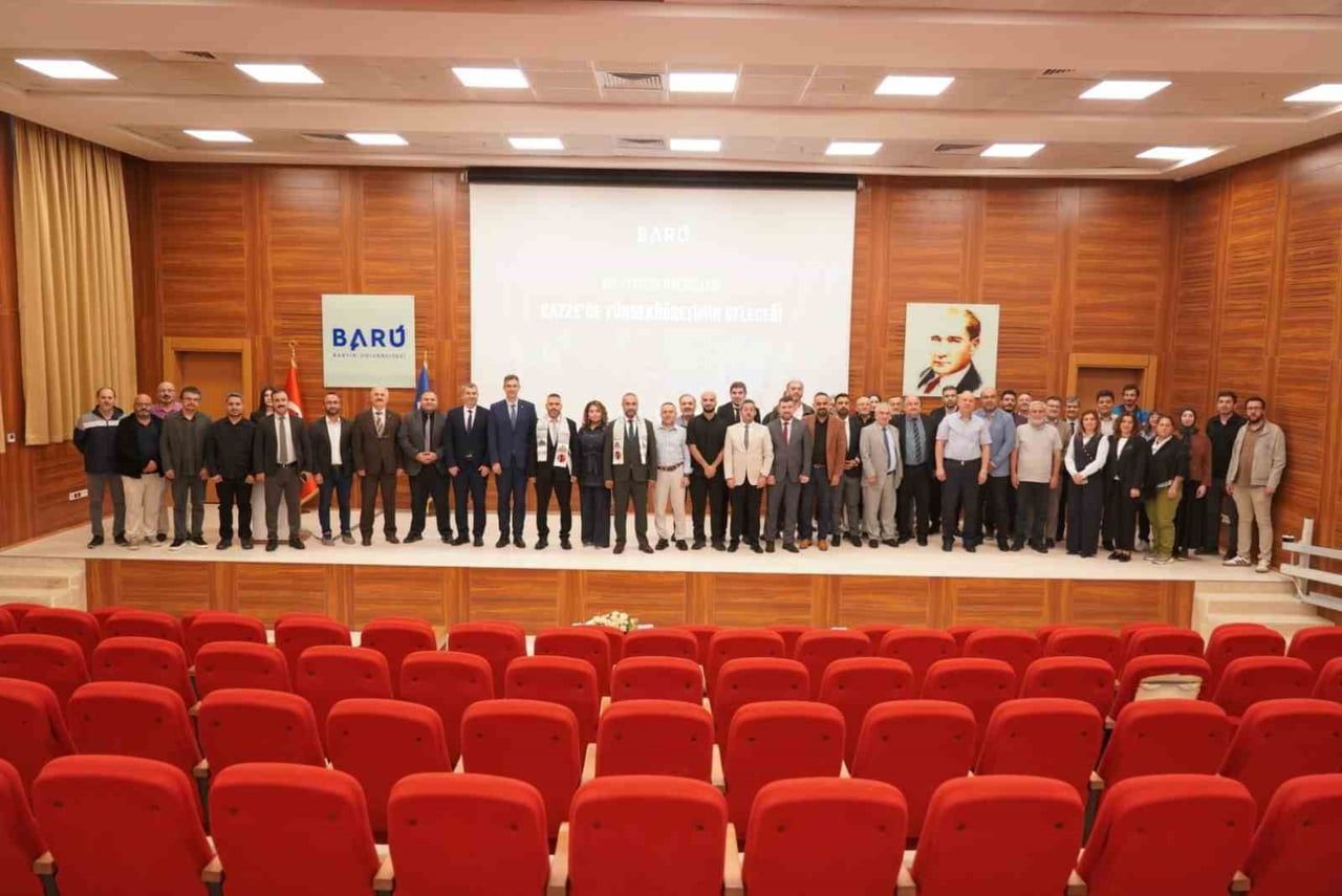 BARTIN ÜNİVERSİTESİNİN (BARÜ) BİLİM KAFE ETKİNLİĞİNDE GAZZE’DE YAŞANAN SAVAŞIN YÜKSEKÖĞRETİM...
