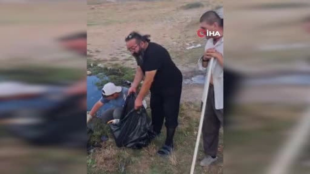 Sivas'ta köylüler "Dünya Temizlik Günü" sebebiyle anlamlı bir etkinliğe imza attı