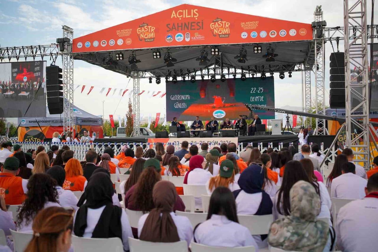 KAYSERİ BÜYÜKŞEHİR BELEDİYESİ TARAFINDAN DÜZENLENEN 4. KAYSERİ GASTRONOMİ GÜNLERİ; YÖRESEL...
