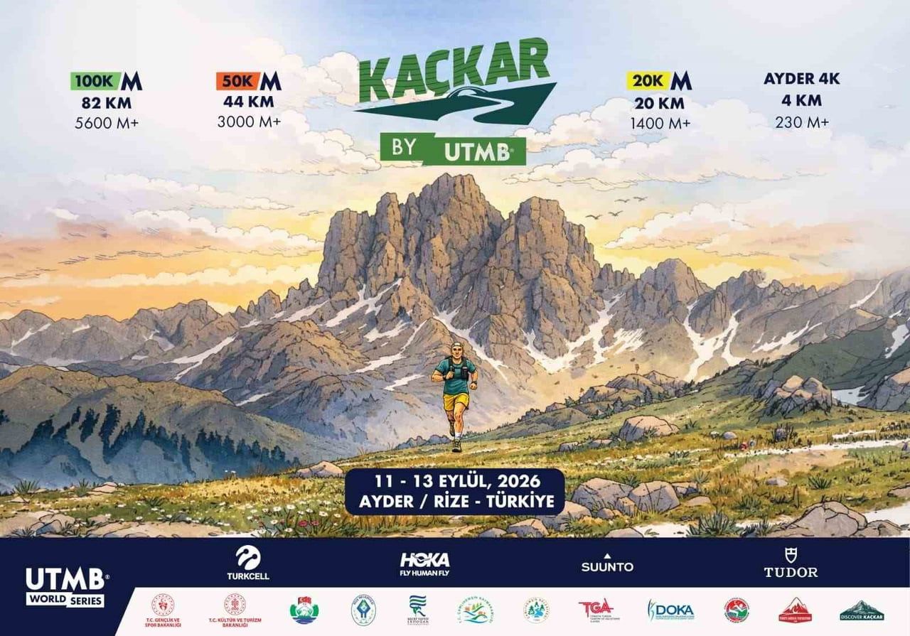 TÜRKİYE’NİN İLK VE TEK UTMB WORLD SERİES ETKİNLİĞİ OLAN KAÇKAR BY UTMB, 11-13 EYLÜL 2026...