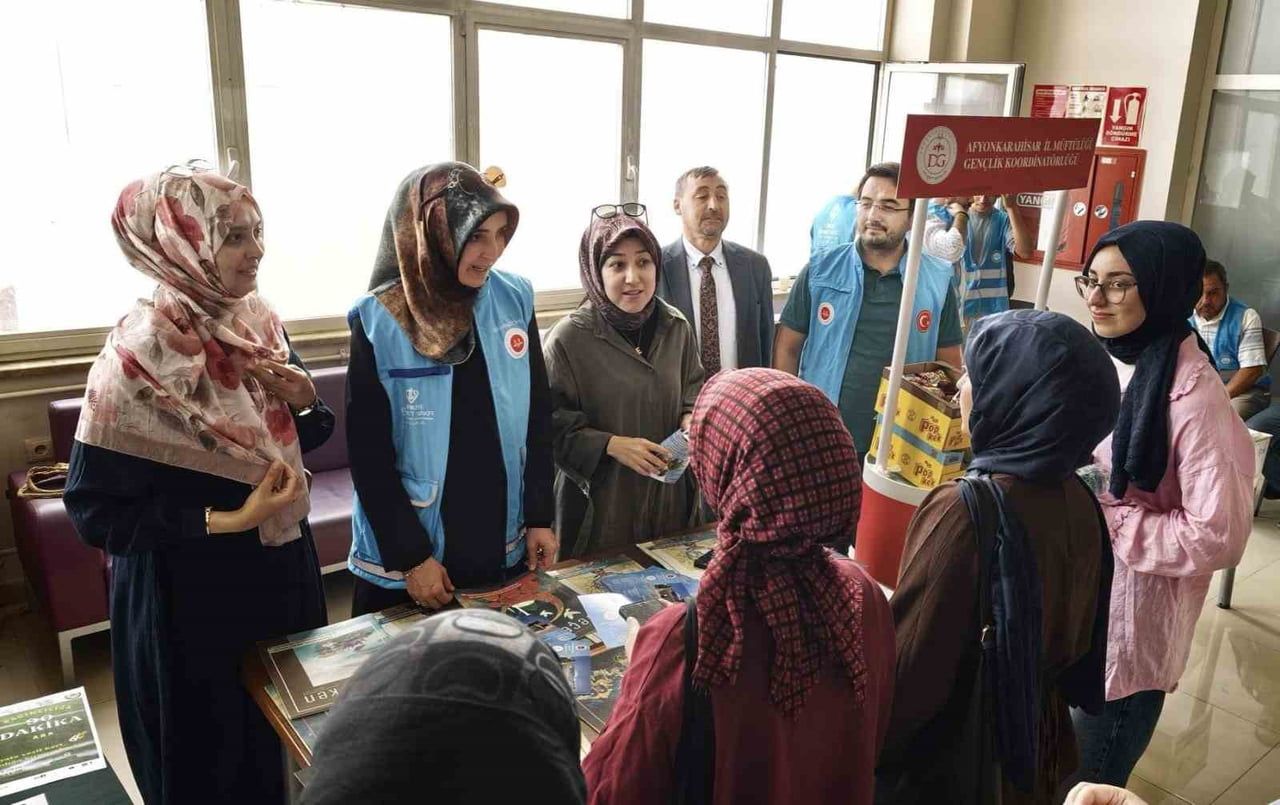 AFYONKARAHİSAR İL MÜFTÜLÜĞÜ GENÇLİK KOORDİNATÖRLÜĞÜ TARAFINDAN AFYONKARAHİSAR SAĞLIK BİLİMLERİ...