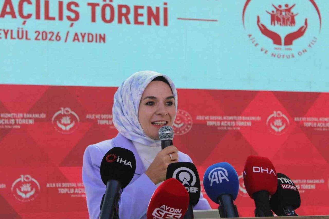 AİLE VE SOSYAL HİZMETLER BAKANI MAHİNUR ÖZDEMİR GÖKTAŞ, AYDIN'DA YAPIMI TAMAMLANAN DÖRT SOSYAL...
