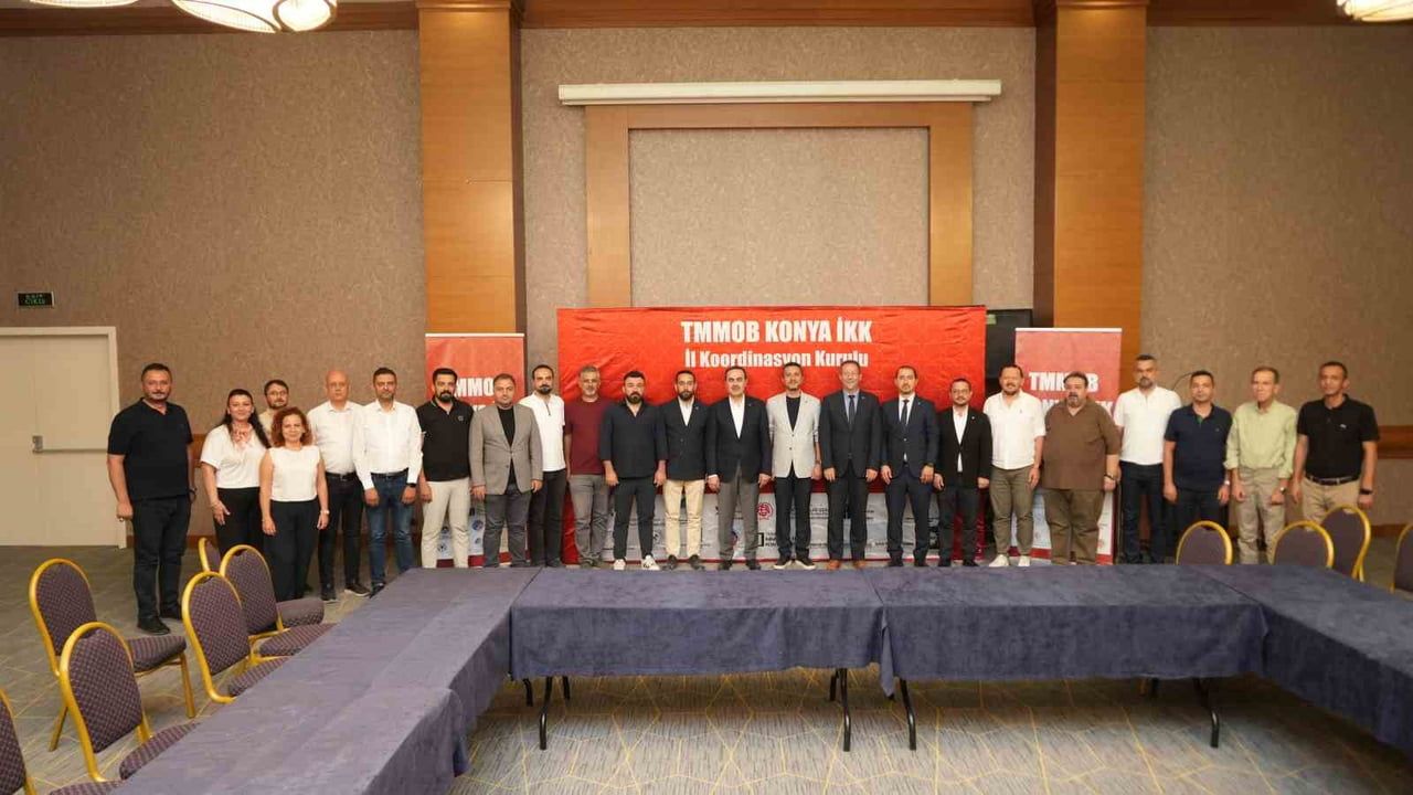 KONYA TİCARET ODASI YÖNETİM KURULU BAŞKANI SELÇUK ÖZTÜRK, TMMOB KONYA İL KOORDİNASYON KURULU (İKK)...