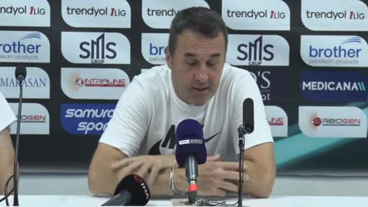 Muğlaspor Teknik Direktörü Yalçın Koşukavak, Sarıyer maçının ardından yaptığı açıklamada, "Hızlı...