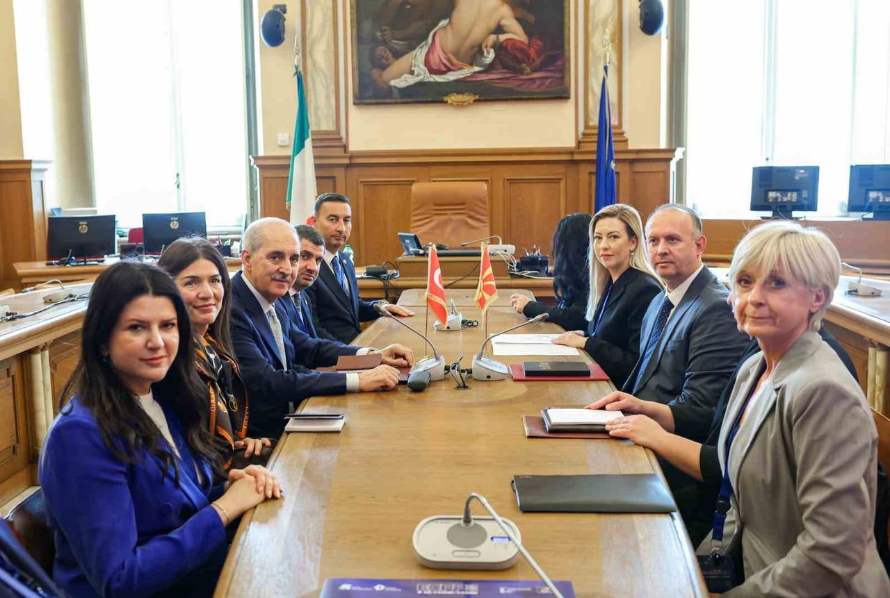 AVRUPA PARLAMENTO BAŞKANLARI KONFERANSI DOLAYISIYLA İTALYA’NIN BAŞKENTİ ROMA’DA BULUNAN TÜRKİYE...