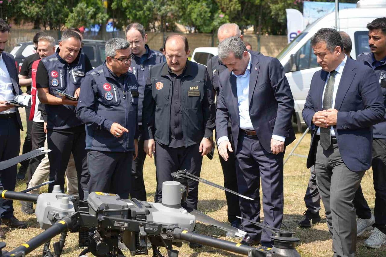 SAMSUN'DA AFAD TARAFINDAN DÜZENLENEN İHA DESTEKLİ ARAMA-KURTARMA YARIŞMASININ SON GÜNÜNDE, 19...