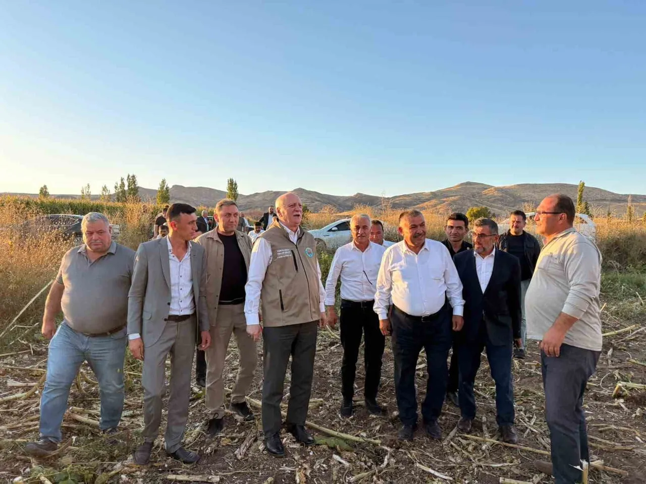 TÜRKİYE ZİRAAT ODALARI BİRLİĞİ (TZOB) GENEL BAŞKANI ŞEMSİ BAYRAKTAR, KOCASİNAN İLÇESİNE BAĞLI AKİN...