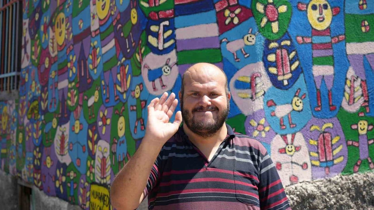 ANKARA'DA YAŞAYAN DOĞUŞTAN YÜZDE 70 ZİHİNSEL ENGELLİ RESSAM MUHAMMED YALÇIN, ÇOCUK YAŞLARDA...