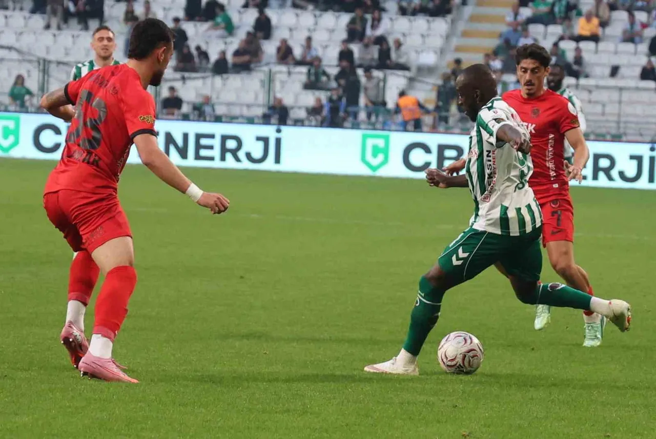 TRENDYOL SÜPER LİG'İN 9. HAFTASINDA KONYASPOR, SAHASINDA KARŞILAŞTIĞI GENÇLERBİRLİĞİ’Nİ 2-0 MAĞLUP...