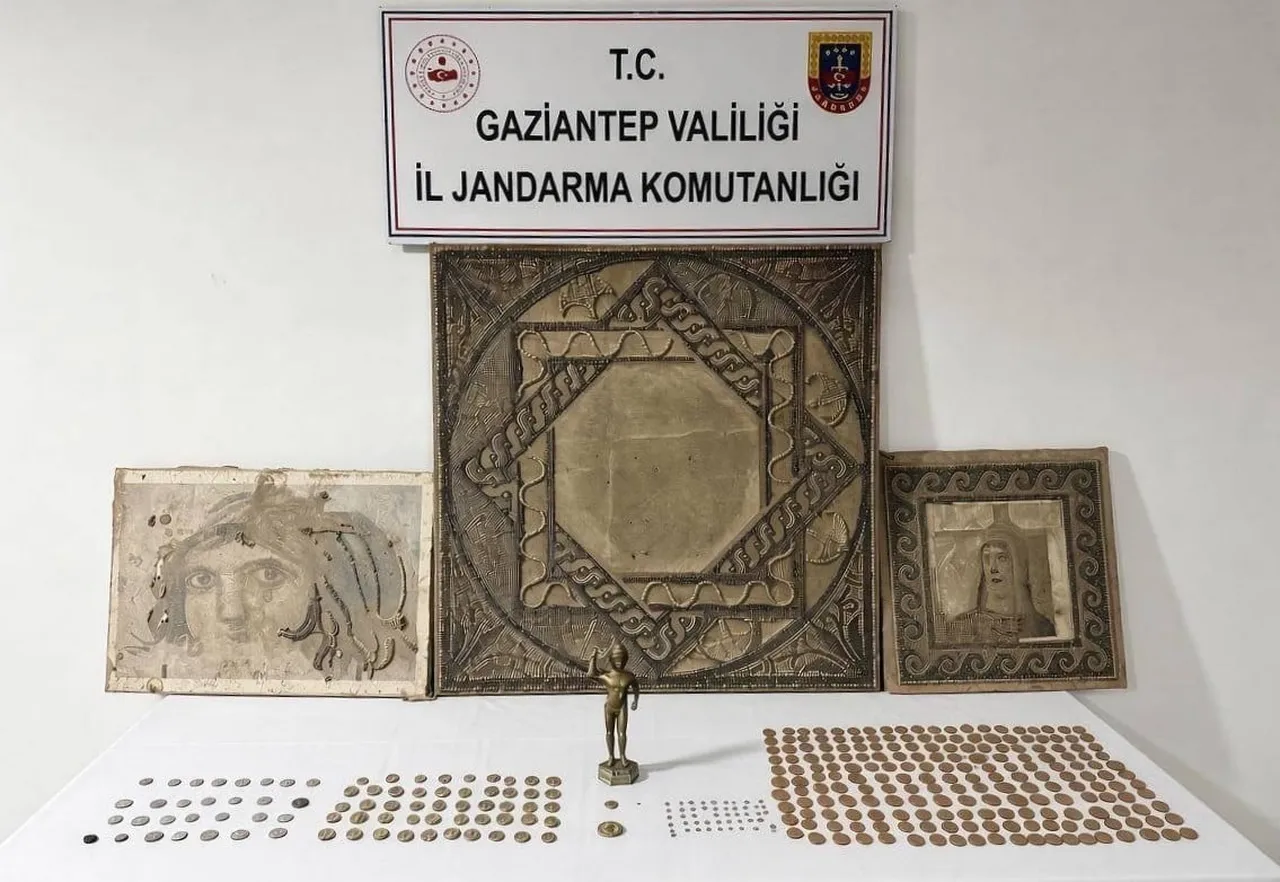 GAZİANTEP’TE TARİHİ ESER DOLANDIRICILI OPERASYONU: 1 GÖZALTI