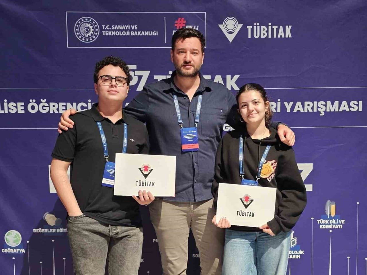 TÜBİTAK BİLİM İNSANI DESTEK PROGRAMLARI BAŞKANLIĞI (BİDEB) TARAFINDAN DÜZENLENEN 57. LİSE...