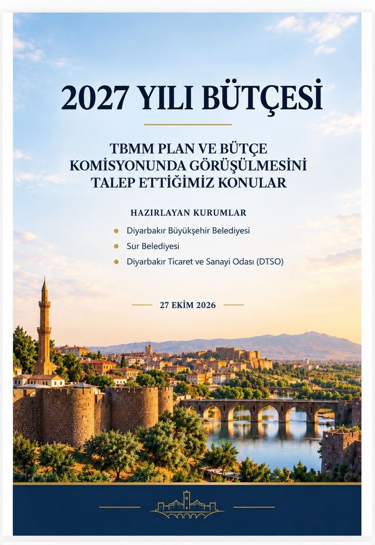 DİYARBAKIR TİCARET VE SANAYİ ODASI BAŞKANLIĞI, DİYARBAKIR BÜYÜKŞEHİR BELEDİYESİ VE SUR...
