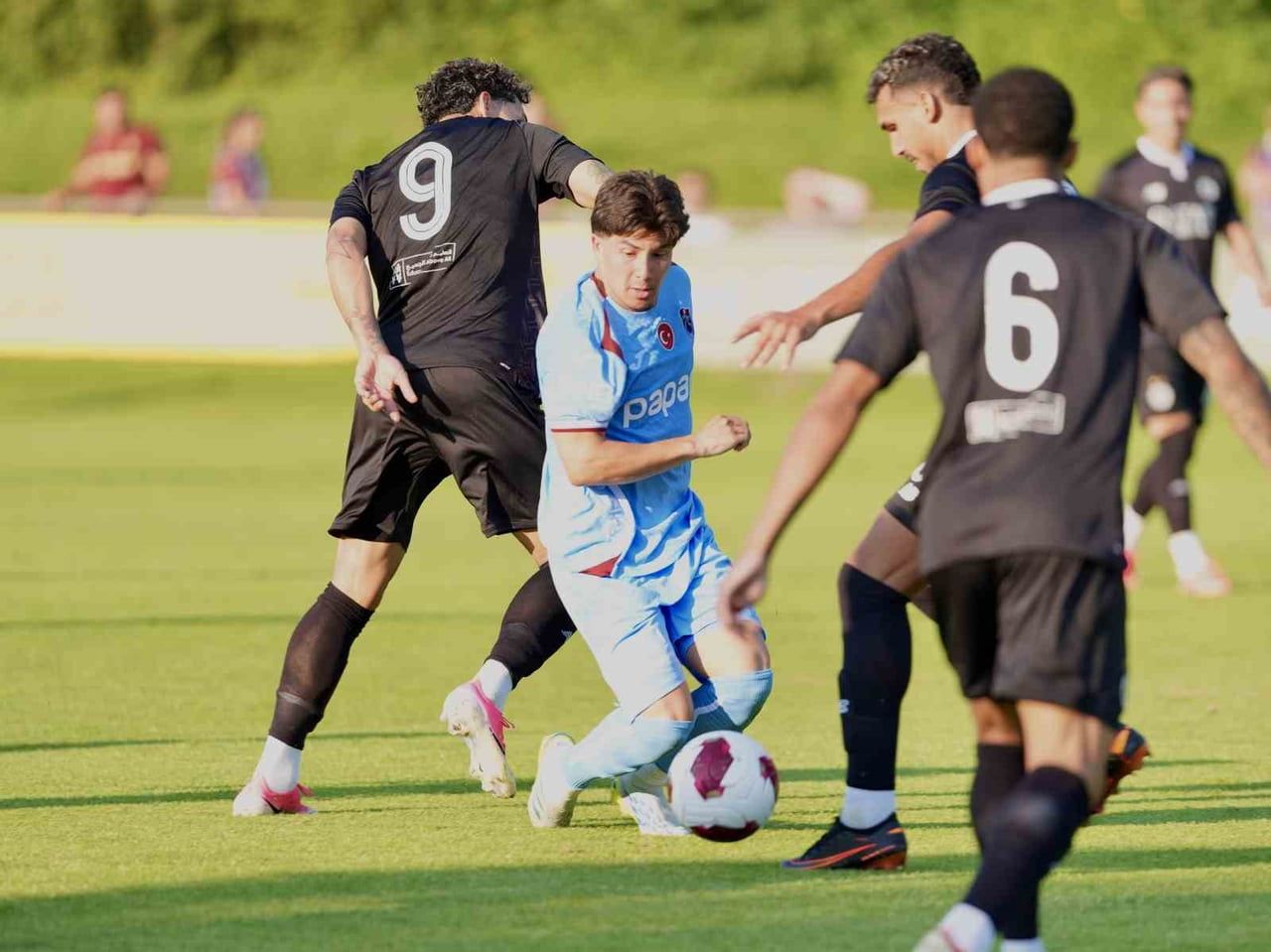 TRABZONSPOR, YENİ SEZON HAZIRLIKLARI KAPSAMINDA AVUSTURYA KAMPINDA OYNADIĞI İKİNCİ HAZIRLIK...