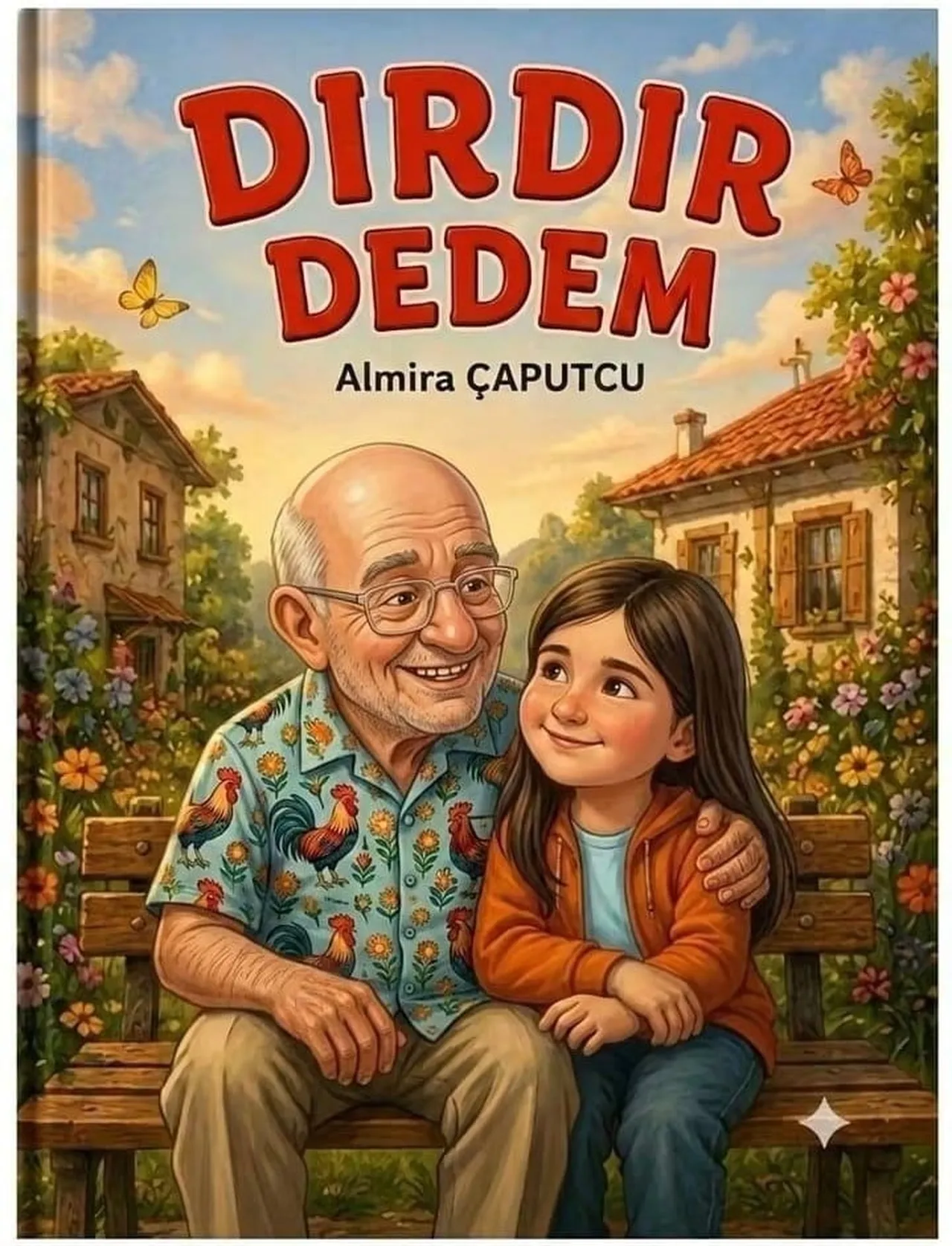 DENİZLİ’DE DEDESİYLE BİRLİKTE YAŞADIKLARINI KİTAPLAŞTIRAN 8 YAŞINDAKİ YAZAR ALMİRA ÇAPUTÇU’NUN...