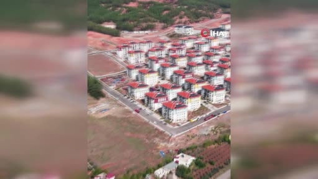 Çevre, Şehircilik ve İklim Değişikliği Bakanlığı’ndan Osmaniye afet konutları...