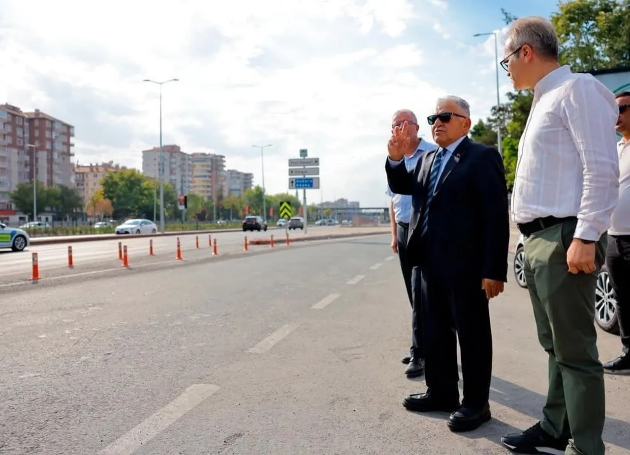 KAYSERİ BÜYÜKŞEHİR BELEDİYE BAŞKANI DR. MEMDUH BÜYÜKKILIÇ; TAMAMLANAN DSİ-YENİ SANAYİ ALT...