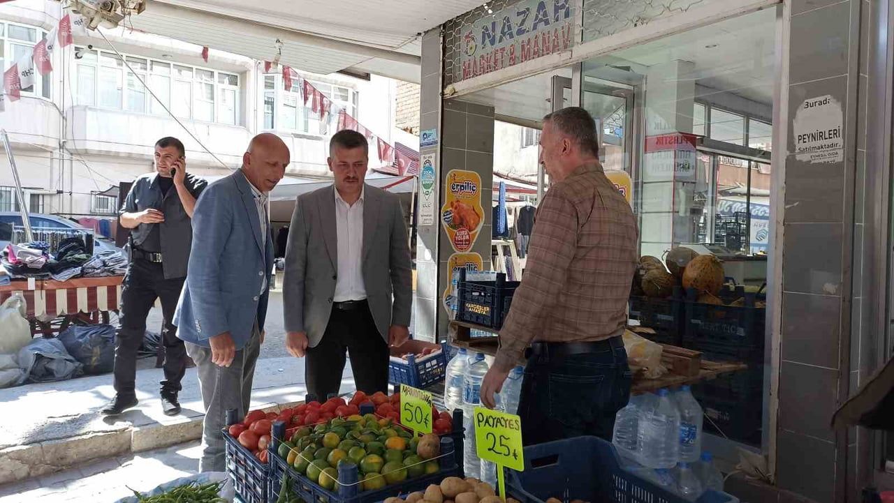 HAVZA KAYMAKAMI SERİN’DEN SELDEN ETKİLENEN ESNAFA ZİYARET