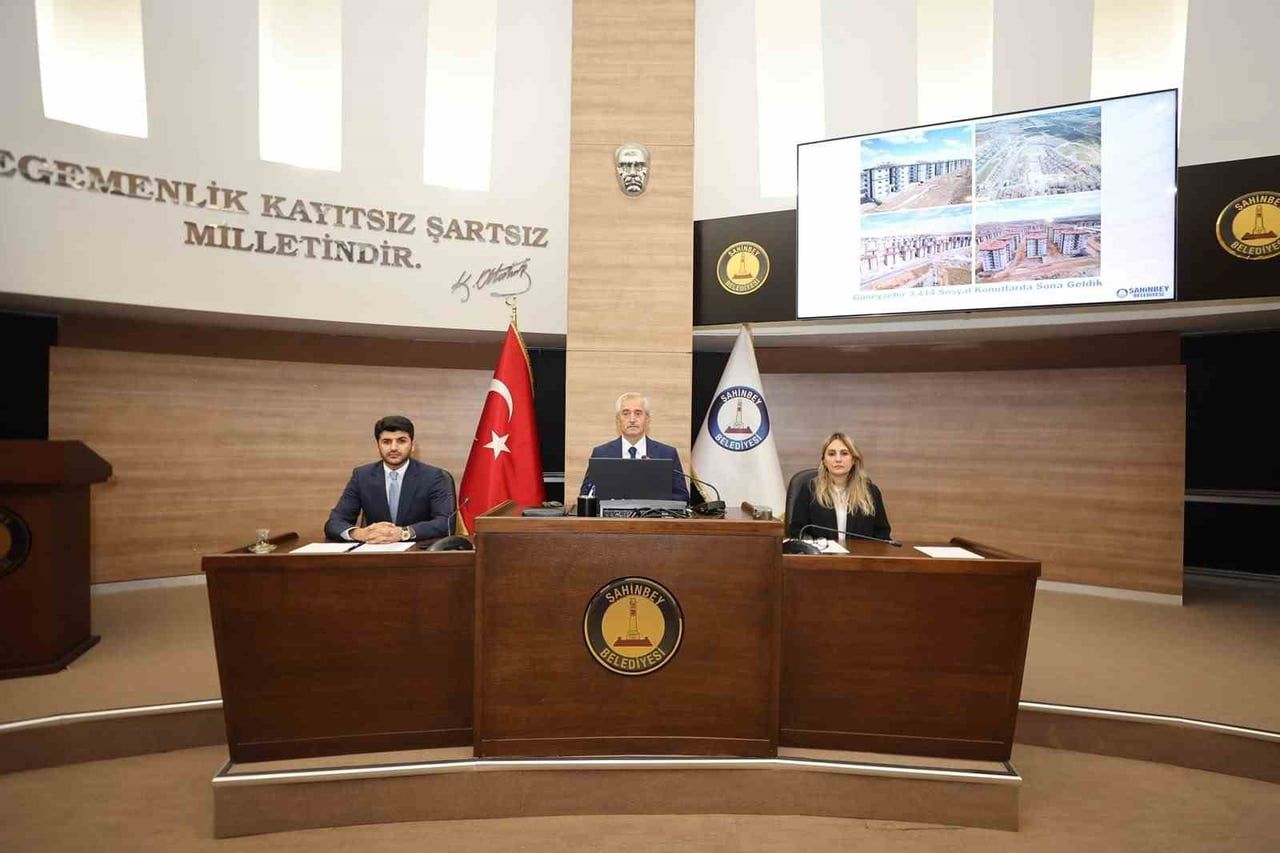 ŞAHİNBEY BELEDİYESİ EKİM AYI OLAĞAN MECLİS TOPLANTISININ 1.OTURUMU, ŞAHİNBEY BELEDİYESİ MECLİS...