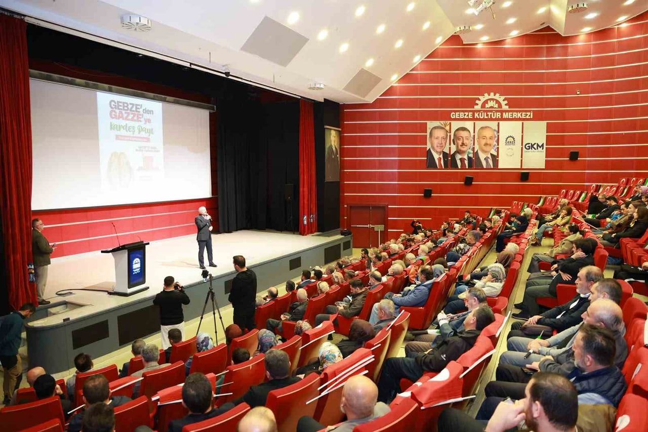 GEBZE BELEDİYESİ TARAFINDAN GAZZE'DE YAŞANAN İNSANLIK DRAMINA DİKKAT ÇEKMEK AMACIYLA "SUMUD'DAN...