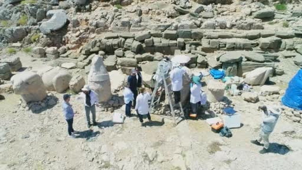 Nemrut’un dev heykellerine 5 yıllık koruma kalkanı