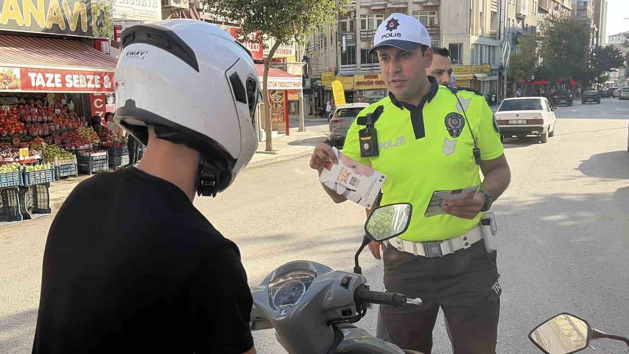 ELAZIĞ’DA TRAFİK DENETLEME ŞUBE MÜDÜRLÜĞÜ, KENT GENELİNDE OLUŞTURDUĞU 10 UYGULANA NOKTASINDA...