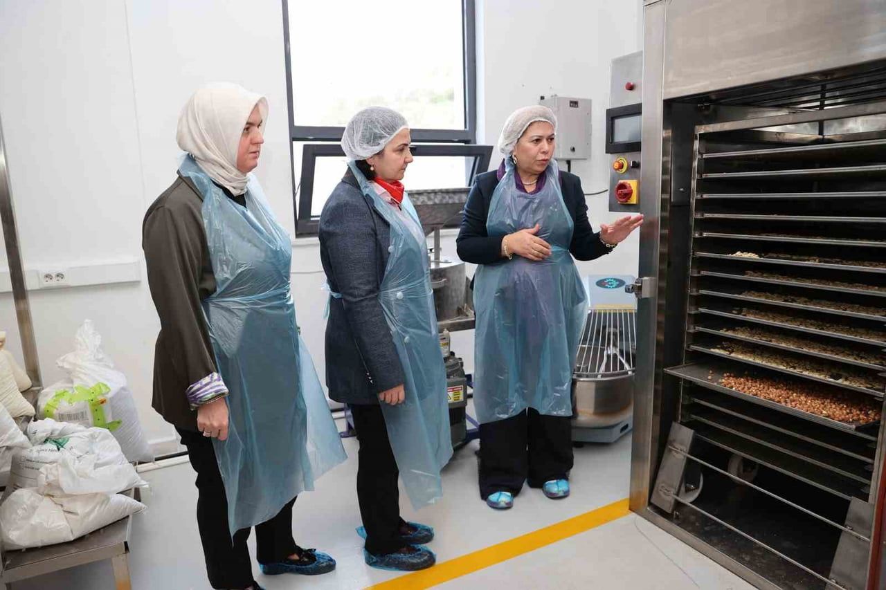 DÜZCE VALİSİ MEHMET MAKAS’IN EŞİ ELİF MAKAS, DÜZCE ÜNİVERSİTESİ TEKNOPARK’TA TİRMİS BAZLI...