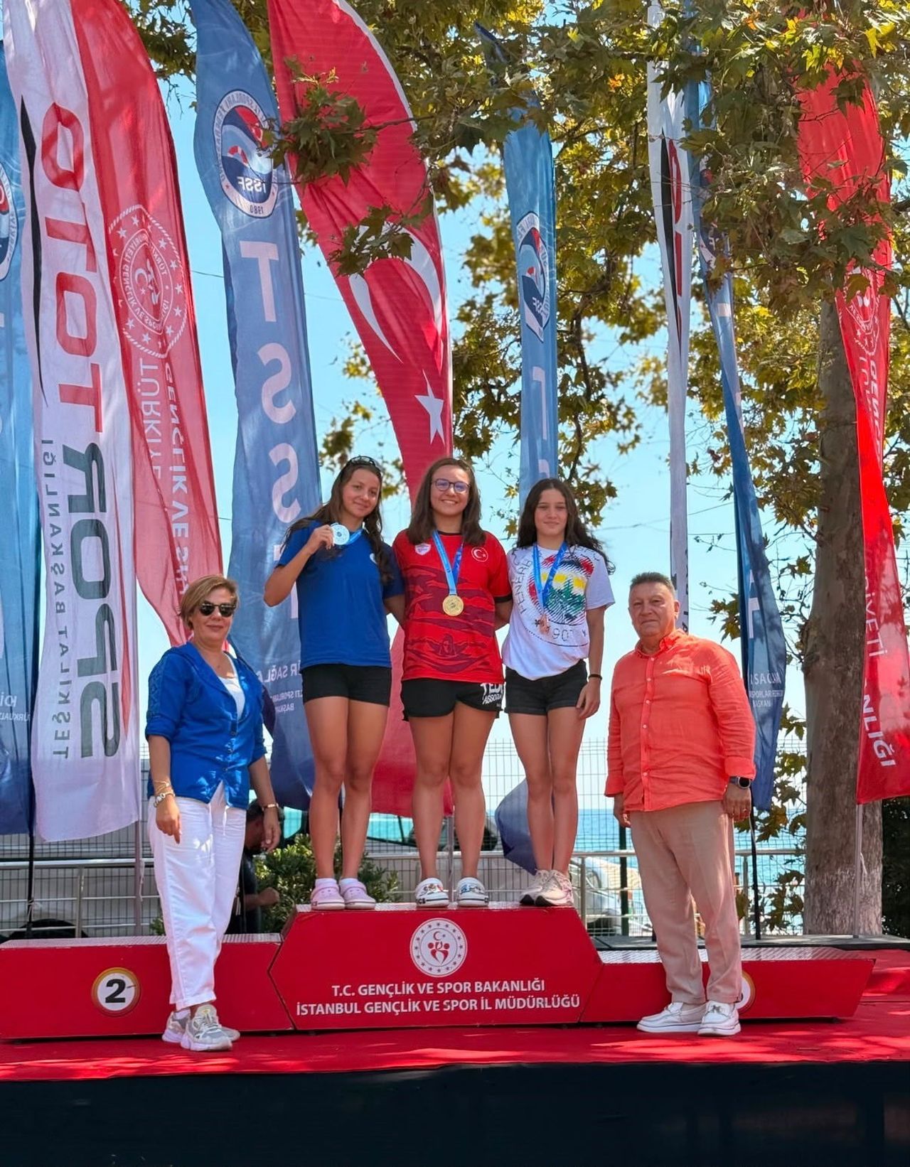 İSTANBUL’UN SİLİVRİ İLÇESİNDE DÜZENLENEN TÜRKİYE SUALTI SPORLARI FEDERASYONU (TSSF) PALETLİ YÜZME...