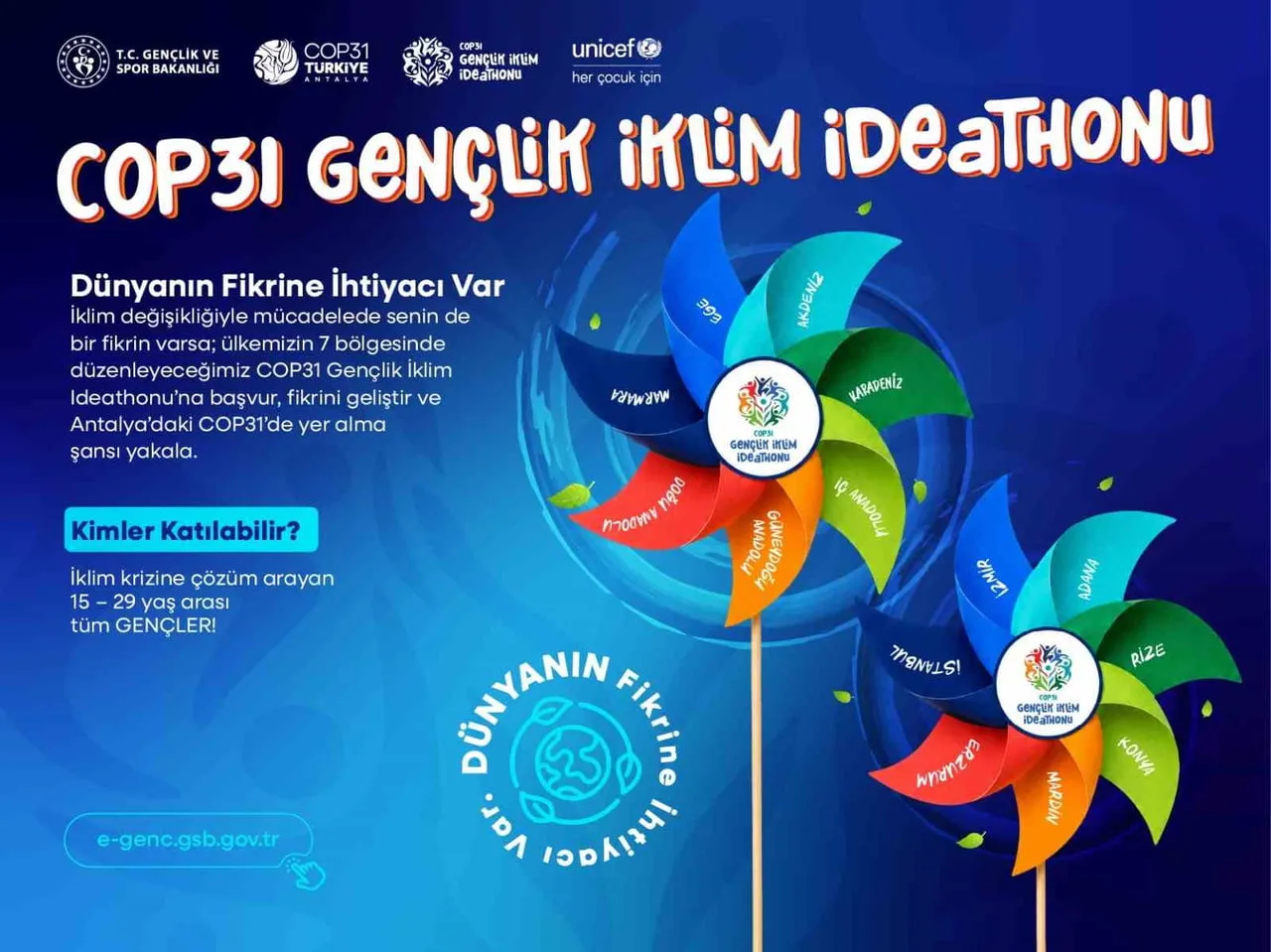 GENÇLİK VE SPOR BAKANI OSMAN AŞKIN BAK, İKLİM DEĞİŞİKLİĞİYLE MÜCADELEDE GENÇLERİN FİKİR VE ÇÖZÜM...