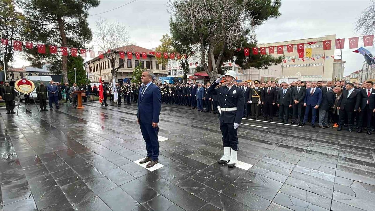 KARAMAN’DA 29 EKİM CUMHURİYET BAYRAMI’NIN 103. YILI KUTLAMALARI ÇERÇEVESİNDE CUMHURİYET...