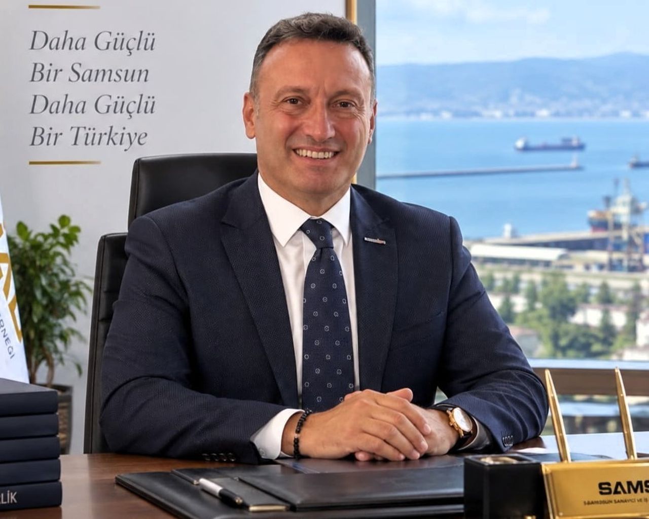 SAMSİAD BAŞKANI SÜLEYMAN FERŞAT ELDEMİR, KARADENİZ’DE DENİZ TİCARETİNİN KARŞI KARŞIYA OLDUĞU...