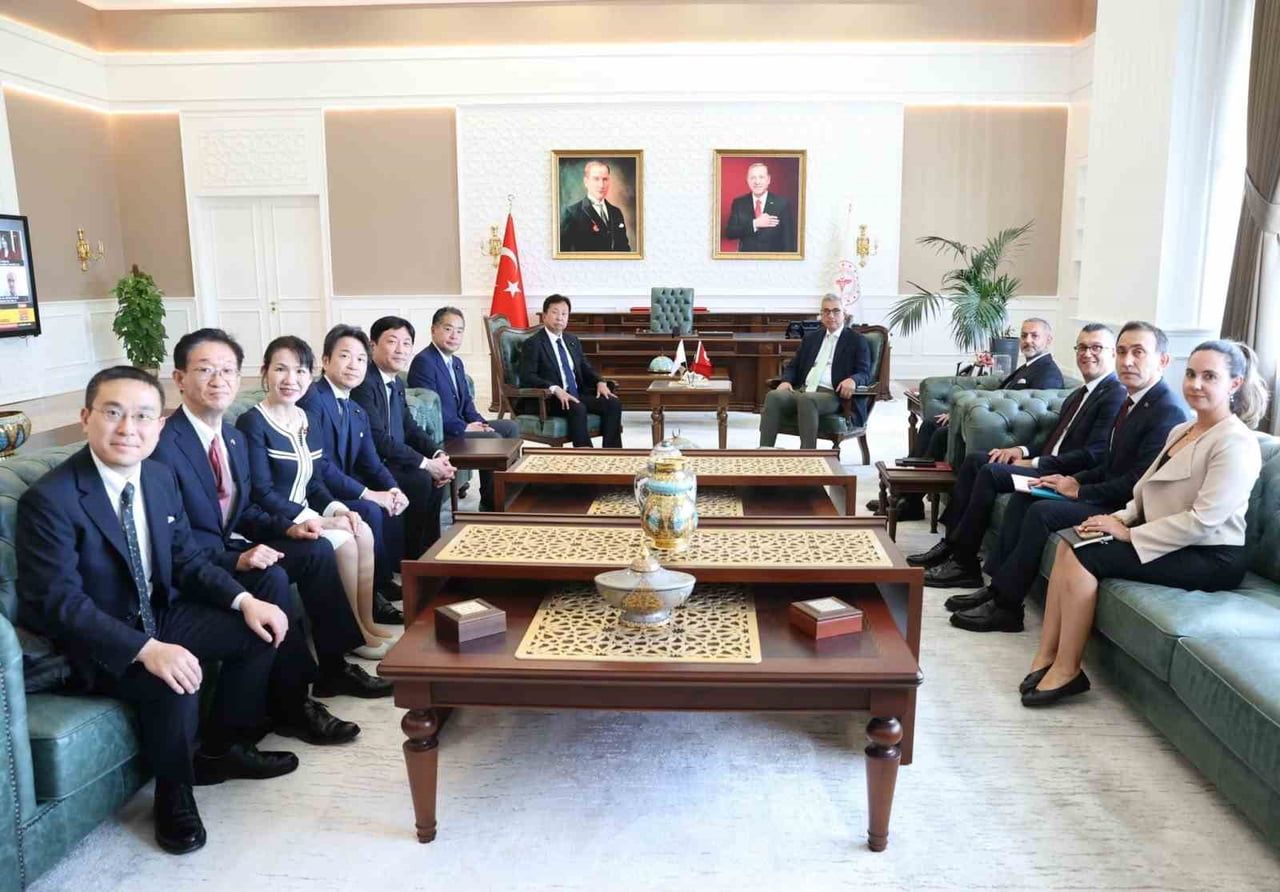 SAĞLIK BAKANI KEMAL MEMİŞOĞLU, JAPONYA TEMSİLCİLER MECLİSİ ÜYESİ VE TEMSİLCİLER MECLİSİ SAĞLIK...