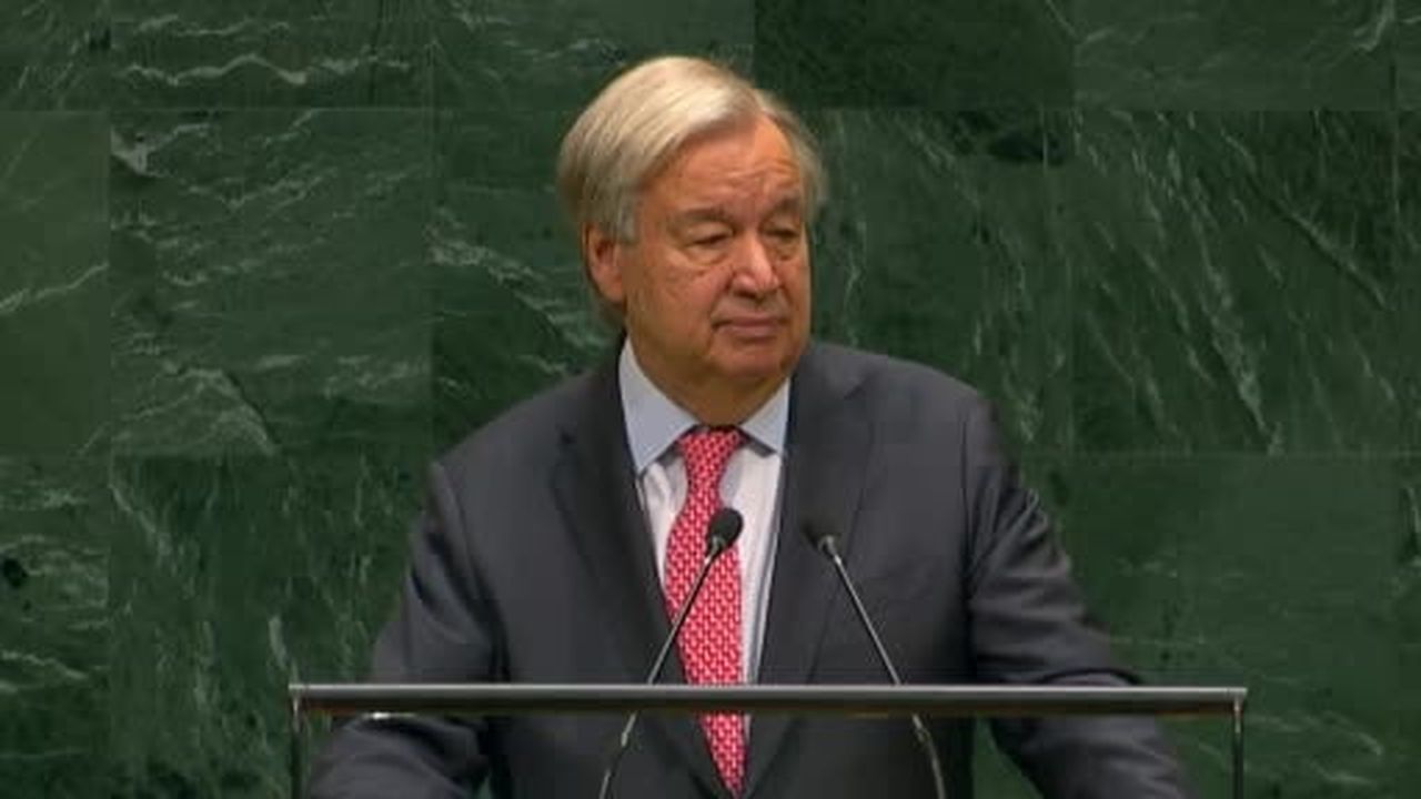 Birleşmiş Milletler (BM) Genel Sekreteri Antonio Guterres, BM Genel Kurulu’na yaptığı son...