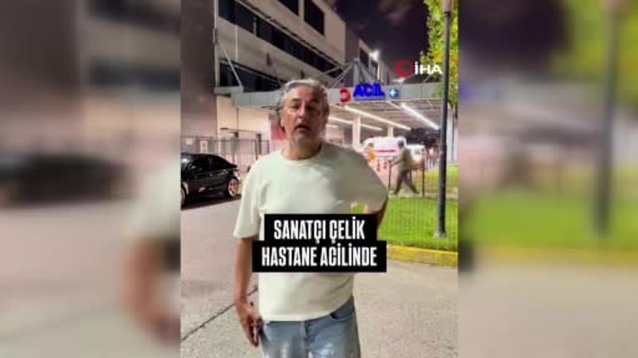 Şarkıcı Çelik’ten devlet hastanesindeki sağlık çalışanlarına övgü