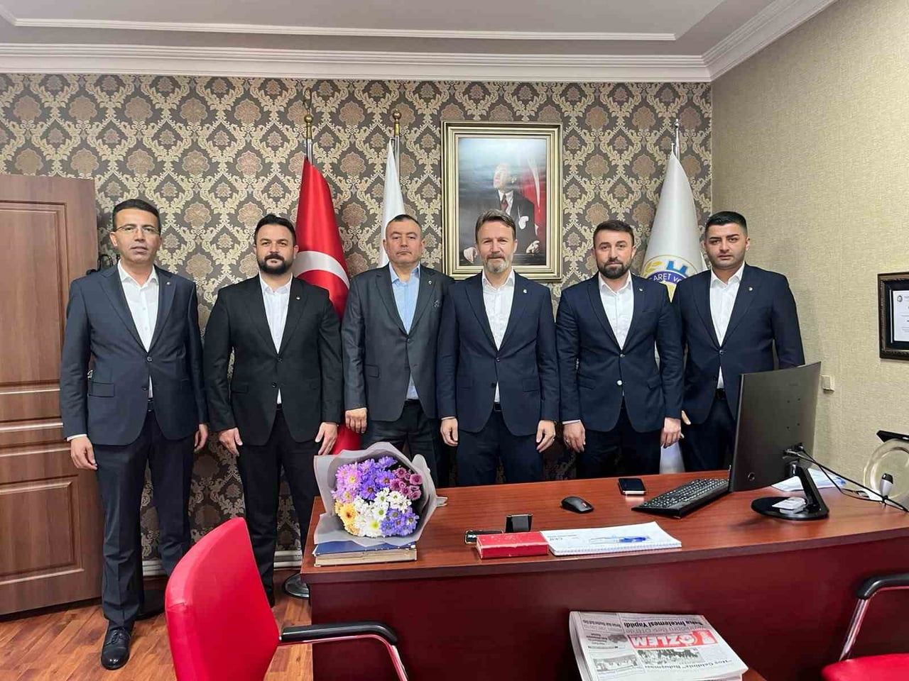 VEZİRKÖPRÜ TSO'DA YENİ DÖNEM: DURSUN ATAK GÖREVİ DEVRALDI