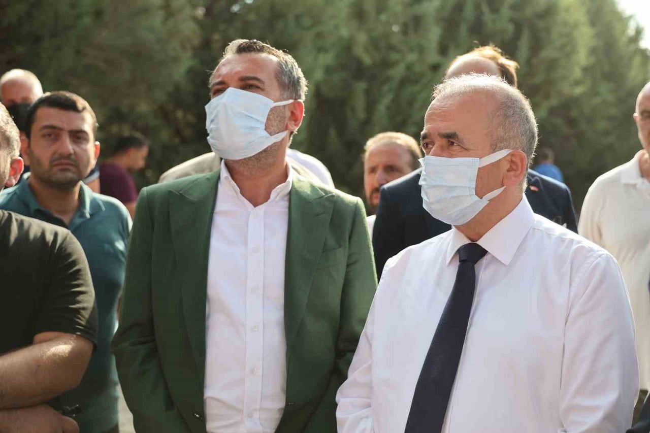 ELAZIĞ VALİSİ NUMAN HATİPOĞLU, AK PARTİ MİLLETVEKİLLERİ PROF. DR. EROL KELEŞ VE EJDER AÇIKKAPI...