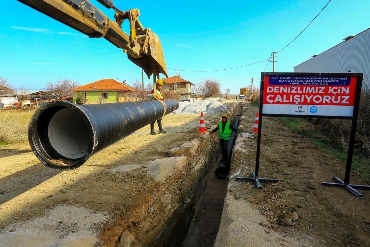 DENİZLİ BÜYÜKŞEHİR BELEDİYESİ DESKİ, KENT GENELİNDE İÇME SUYU ALTYAPISINI GÜÇLENDİRMEK VE...