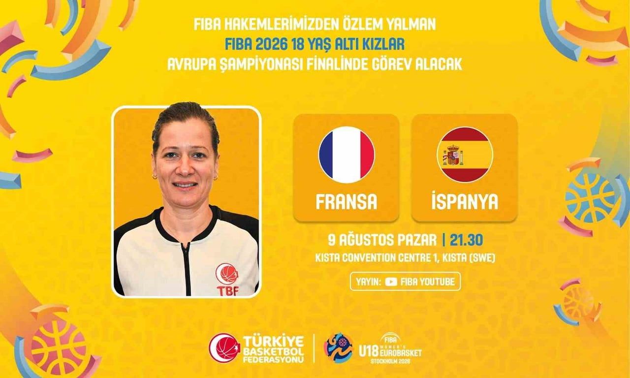 FIBA 18 YAŞ ALTI KIZLAR AVRUPA ŞAMPİYONASI’NDA FRANSA İLE İSPANYA ARASINDA OYNANACAK FİNAL...