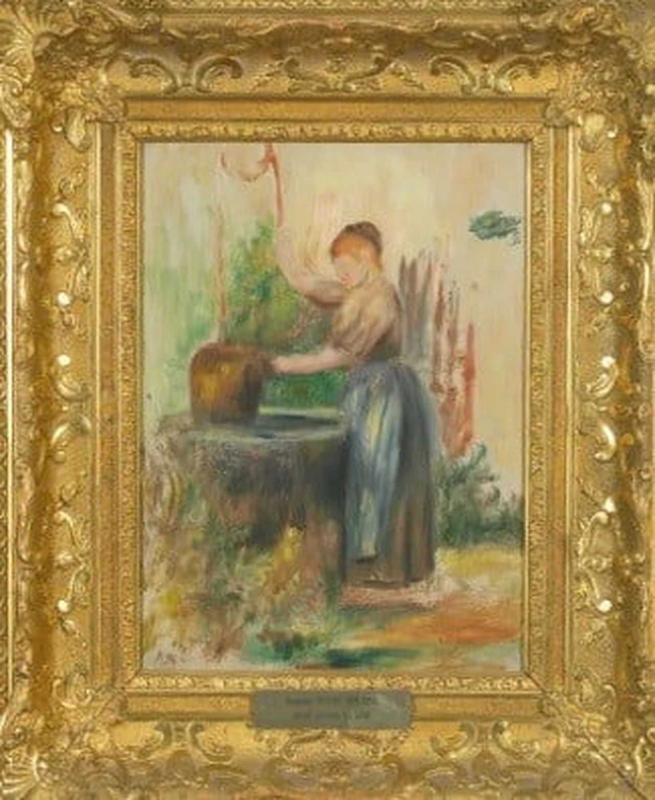 JEUNE FEMME AU PUİTS TABLOSU