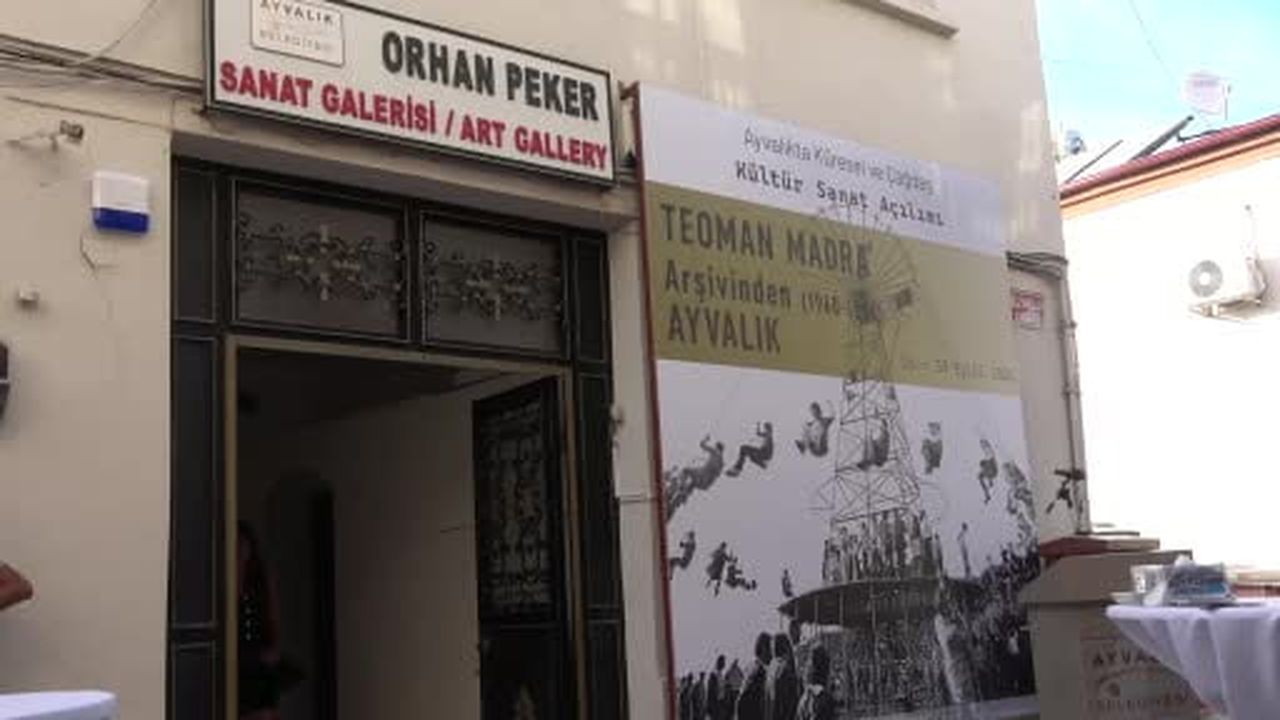 Teoman Madra'nın sanat mirası Ayvalık'ta yeniden hayat buldu