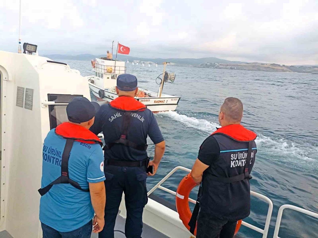 KIRKLARELİ'NDE YASADIŞI PALAMUT AVCILIĞINA SIKI DENETİM
