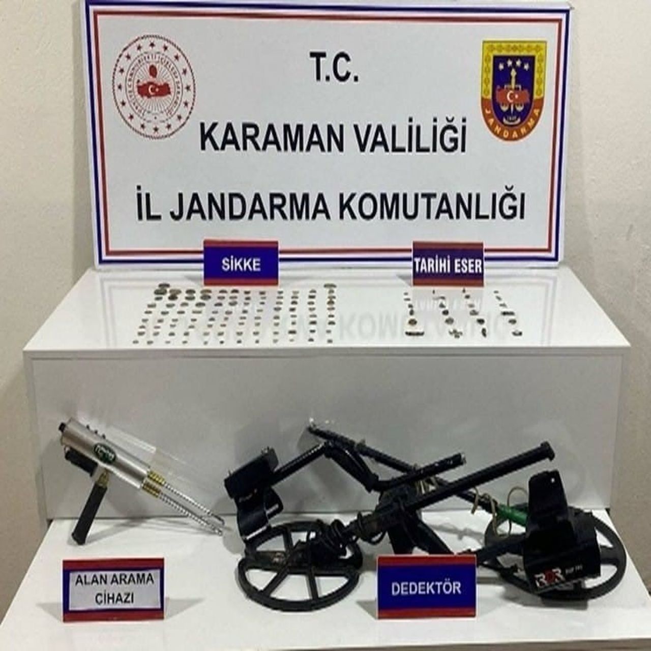 KARAMAN’DA JANDARMA EKİPLERİNİN 16-31 EKİM TARİHLERİ ARASINDA GERÇEKLEŞTİRDİĞİ DENETİMLERDE TARİHİ...