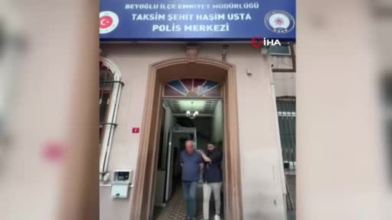 Beyoğlu'nda Güney Koreli yayıncıyı taciz eden şüpheli yakalandı