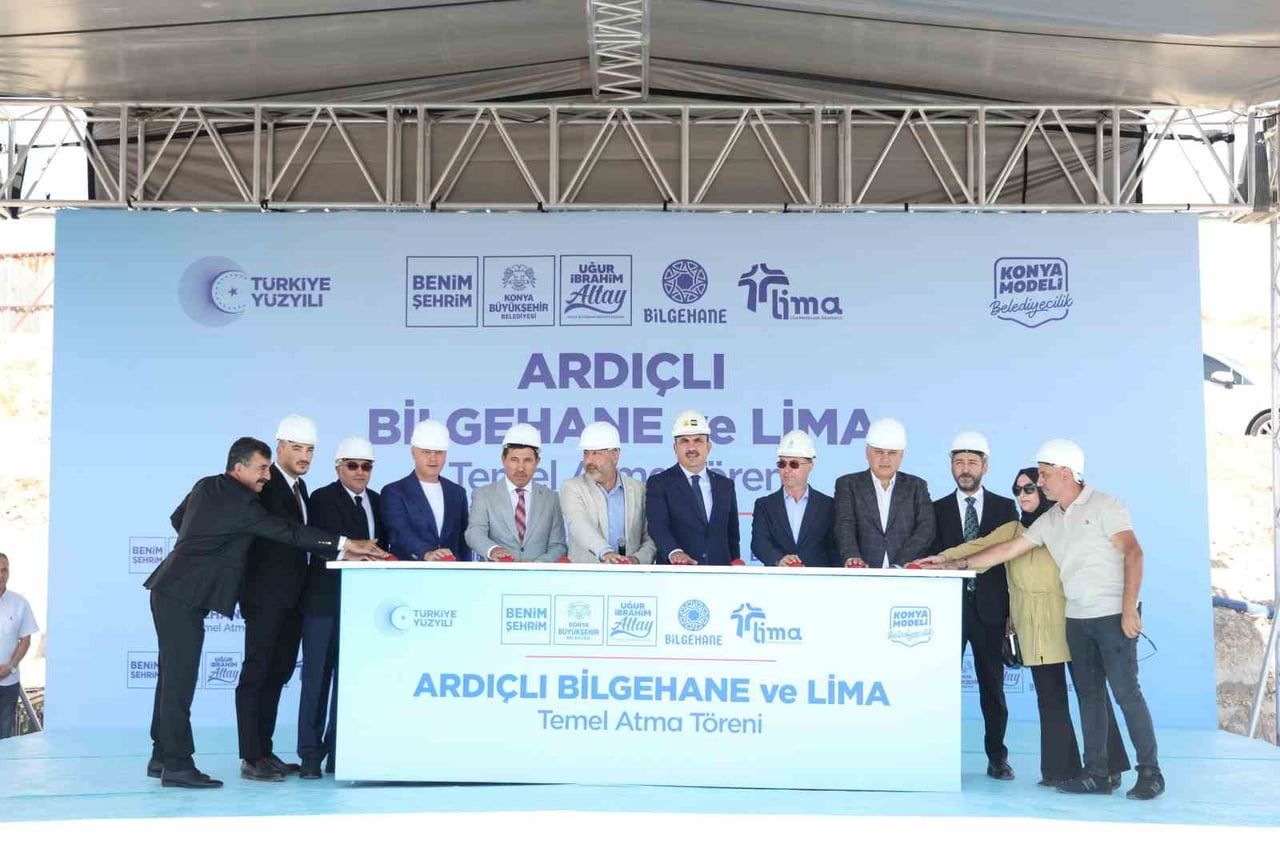 KONYA BÜYÜKŞEHİR BELEDİYESİ TARAFINDAN ARDIÇLI TOKİ'YE KAZANDIRILACAK BİLGEHANE, LİSE MEDENİYET...
