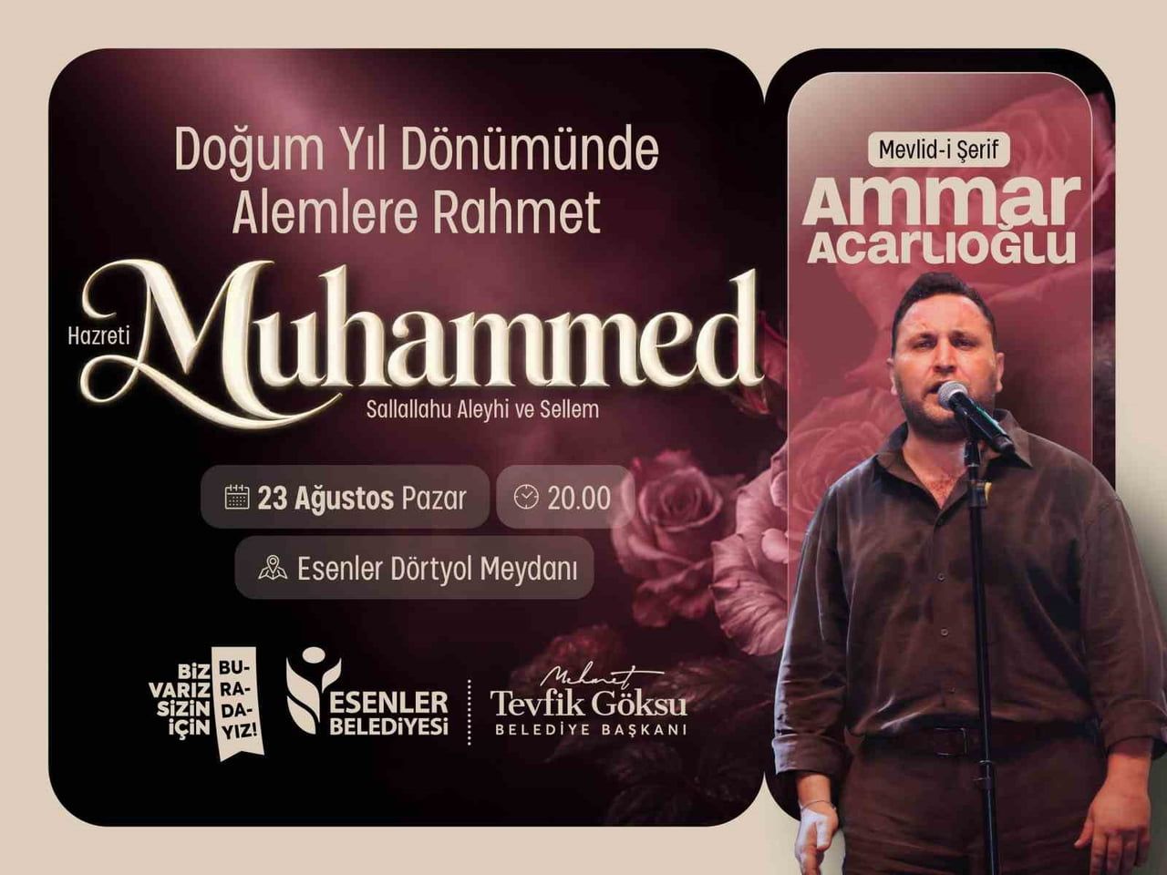 MEVLİD-İ ŞERİF, AMMAR ACARLIOĞLU’NUN SENFONİK VE ORKESTRAL DÜZENLEMESİYLE İLK KEZ BİR MEYDANDA...
