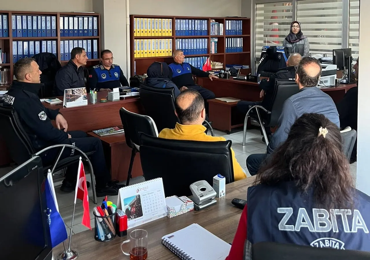 AKÇAKOCA İLÇE SAĞLIK MÜDÜRLÜĞÜ TARAFINDAN SAHA SAĞLIK ELÇİLERİ PROGRAMI KAPSAMINDA BELEDİYE ZABITA...