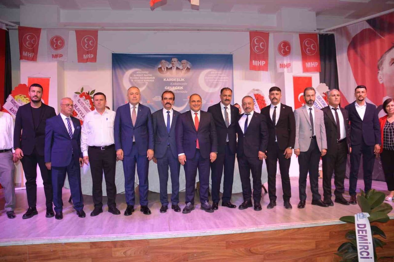 MİLLİYETÇİ HAREKET PARTİSİ (MHP) DEMİRCİ İLÇE BAŞKANLIĞININ 15. OLAĞAN KONGRESİ YOĞUN BİR...