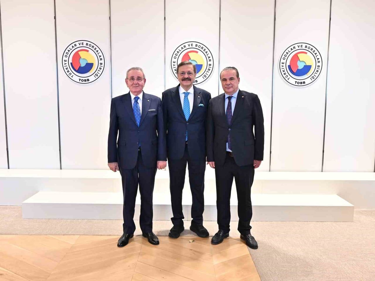 SAMSUN TİCARET VE SANAYİ ODASI (TSO) YÖNETİM KURULU BAŞKANI SALİH ZEKİ MURZİOĞLU VE BERABERİNDEKİ...